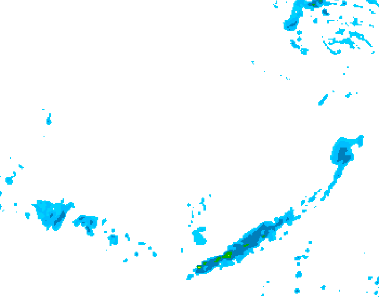 GDPS precipitation 228 hour forecast chart for Canada based on 2026/03/07 1200Z data
