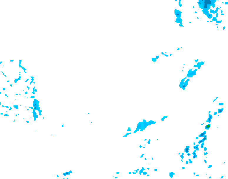 GDPS precipitation 060 hour forecast chart for Canada based on 2026/03/08 0000Z data