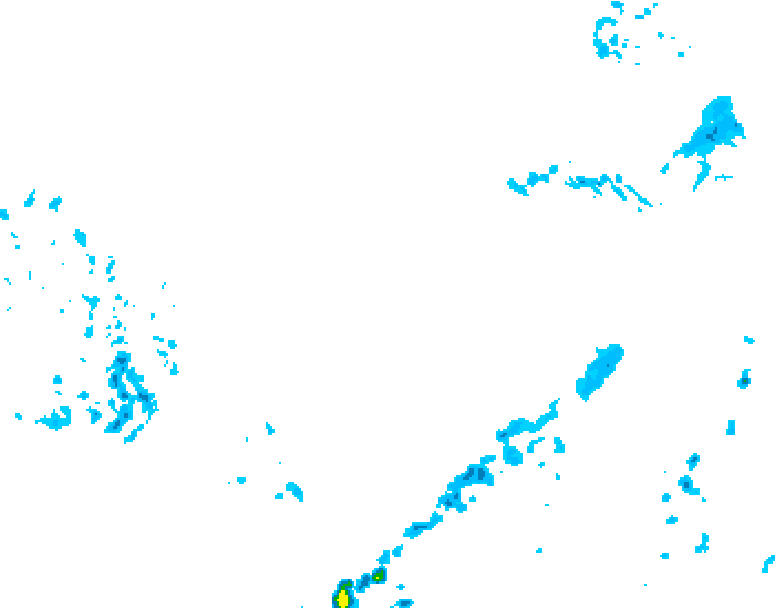 GDPS precipitation 072 hour forecast chart for Canada based on 2026/03/08 0000Z data
