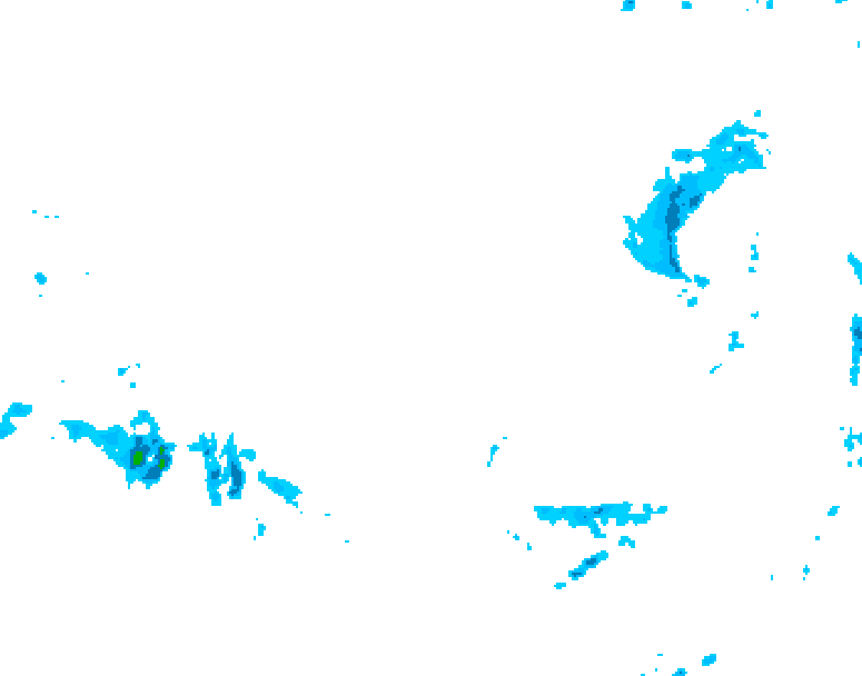 GDPS precipitation 144 hour forecast chart for Canada based on 2026/03/08 0000Z data