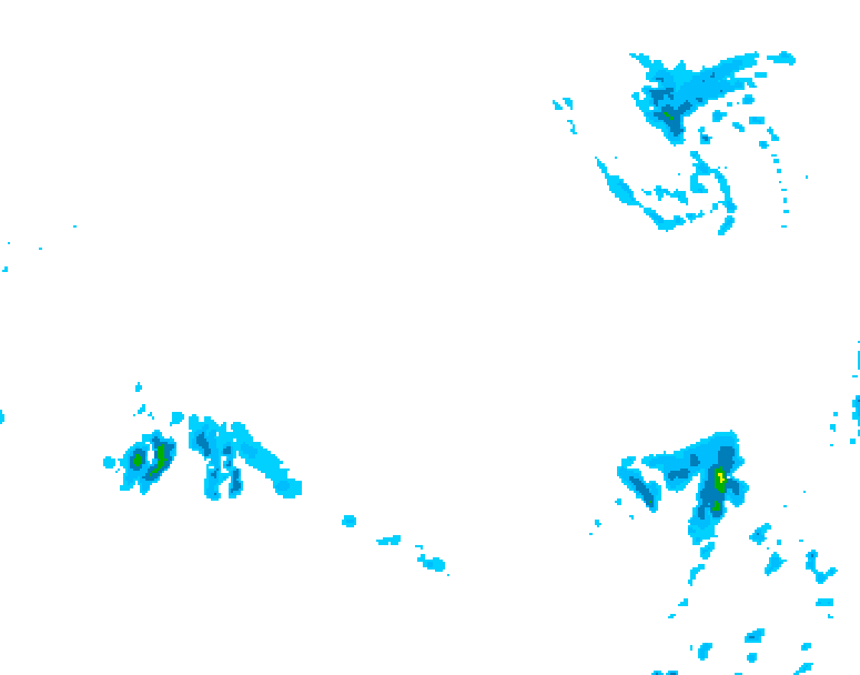 GDPS precipitation 156 hour forecast chart for Canada based on 2026/03/08 0000Z data