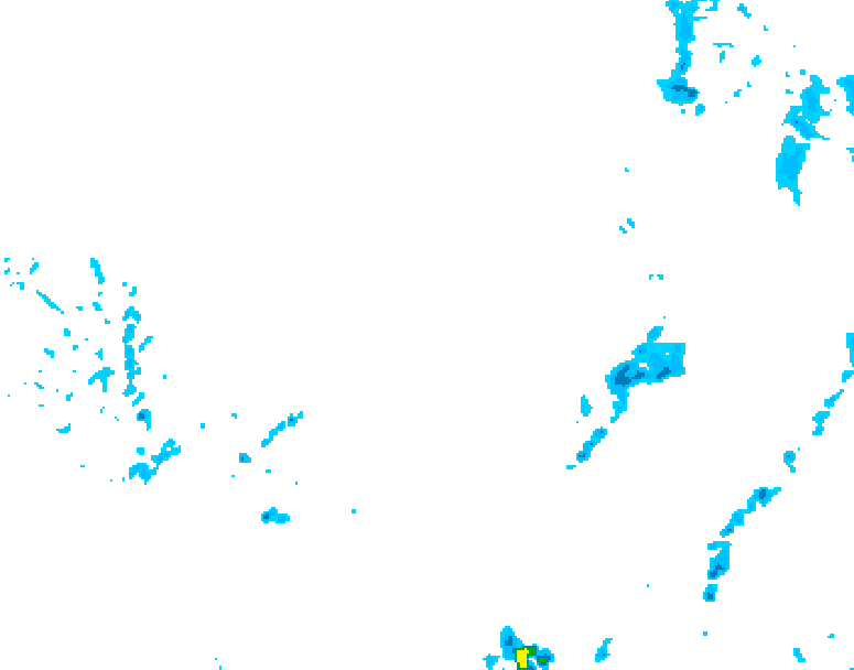 GDPS precipitation 036 hour forecast chart for Canada based on 2026/03/08 1200Z data