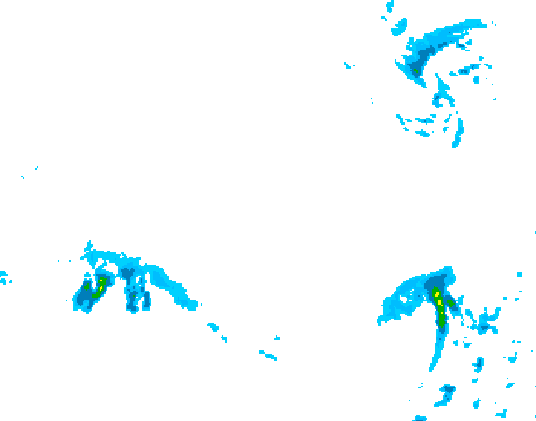 GDPS precipitation 144 hour forecast chart for Canada based on 2026/03/08 1200Z data