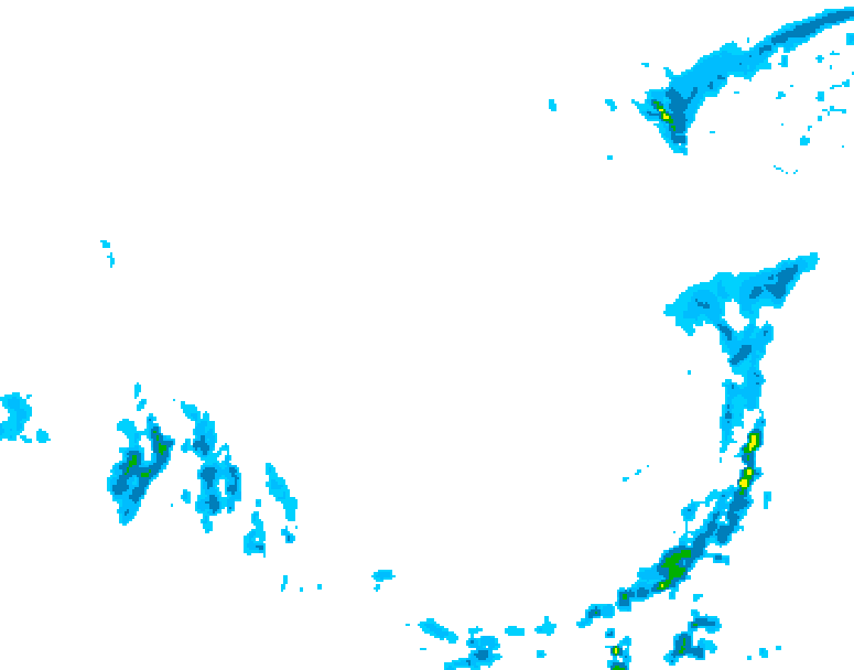 GDPS precipitation 204 hour forecast chart for Canada based on 2026/03/08 1200Z data