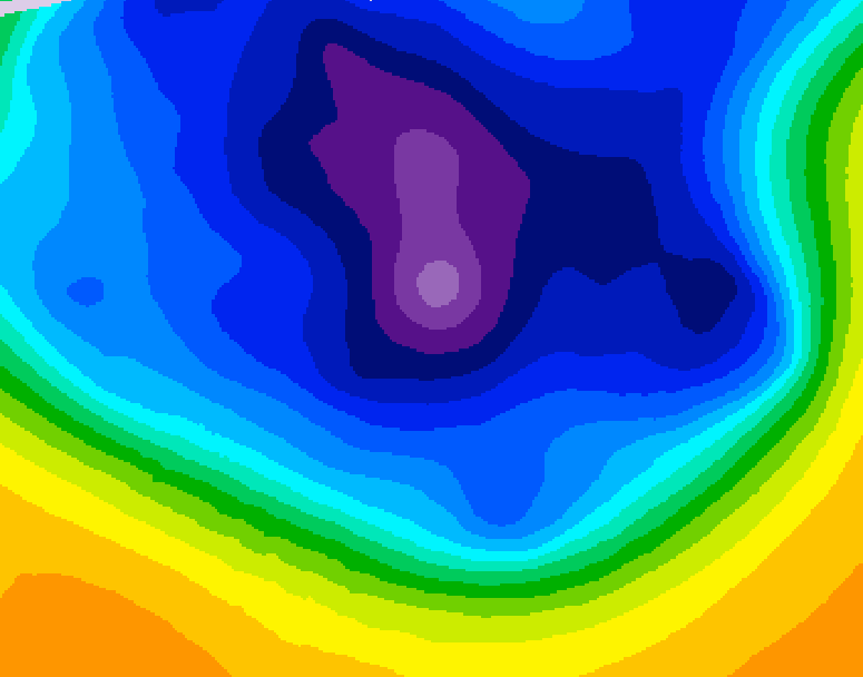 GDPS 500 millibar geopotential height 108 hour forecast chart for Canada based on 2026/03/09 1200Z data