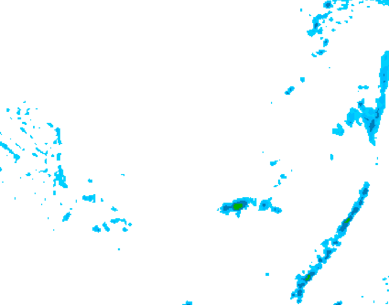 GDPS precipitation 012 hour forecast chart for Canada based on 2026/03/09 0000Z data