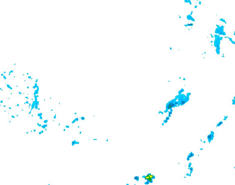 GDPS precipitation 024 hour forecast chart for Canada based on 2026/03/09 0000Z data
