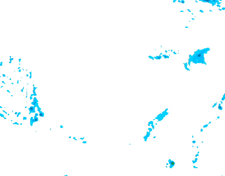 GDPS precipitation 042 hour forecast chart for Canada based on 2026/03/09 0000Z data