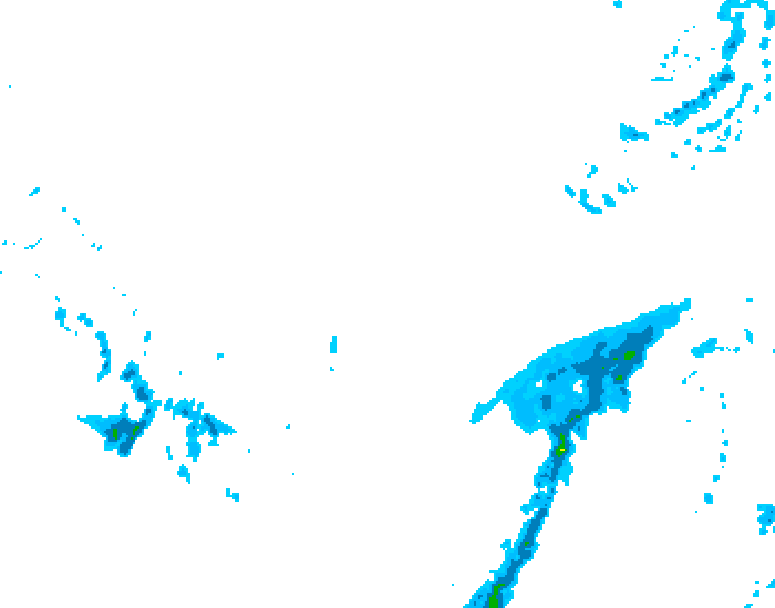GDPS precipitation 078 hour forecast chart for Canada based on 2026/03/09 0000Z data