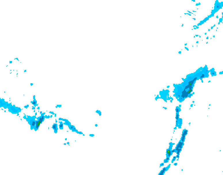 GDPS precipitation 090 hour forecast chart for Canada based on 2026/03/09 0000Z data
