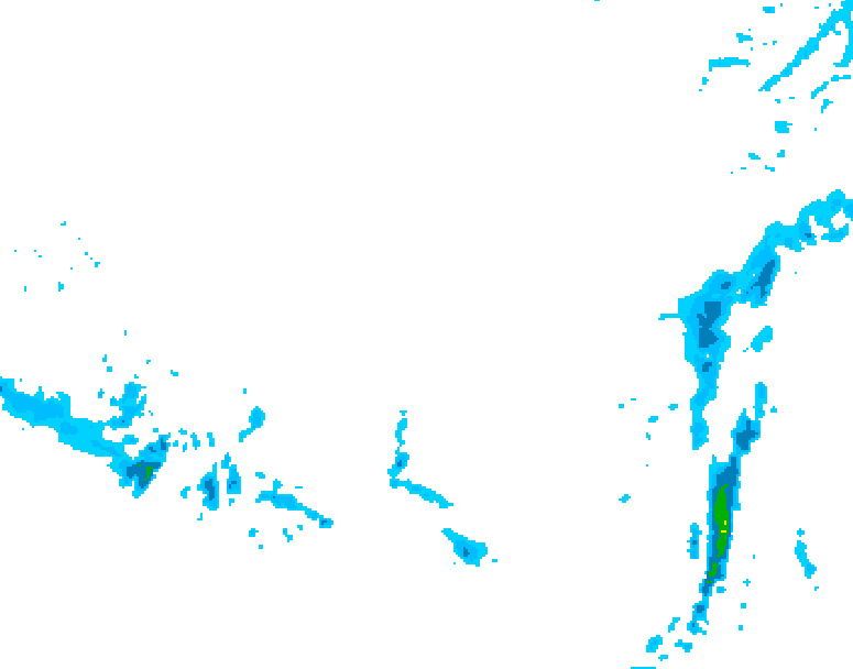 GDPS precipitation 096 hour forecast chart for Canada based on 2026/03/09 0000Z data