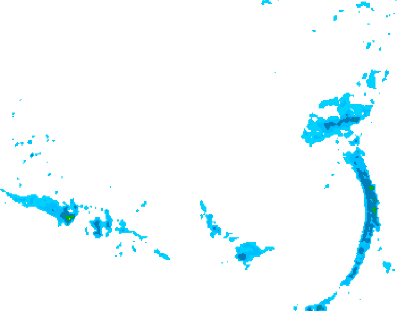 GDPS precipitation 108 hour forecast chart for Canada based on 2026/03/09 0000Z data