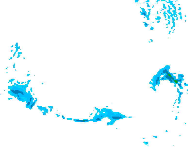 GDPS precipitation 150 hour forecast chart for Canada based on 2026/03/09 0000Z data
