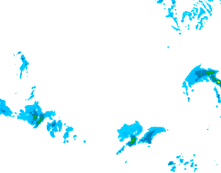 GDPS precipitation 156 hour forecast chart for Canada based on 2026/03/09 0000Z data
