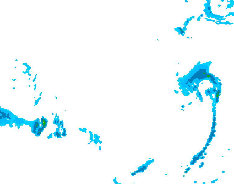 GDPS precipitation 192 hour forecast chart for Canada based on 2026/03/09 0000Z data