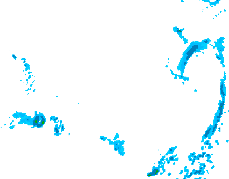 GDPS precipitation 204 hour forecast chart for Canada based on 2026/03/09 0000Z data