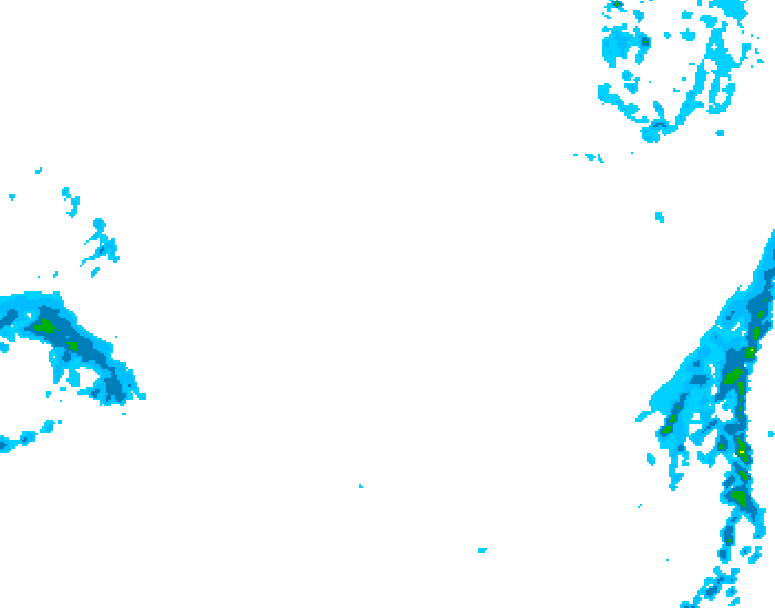GDPS precipitation 234 hour forecast chart for Canada based on 2026/03/09 0000Z data