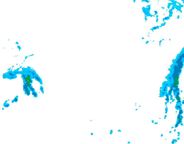 GDPS precipitation 240 hour forecast chart for Canada based on 2026/03/09 0000Z data