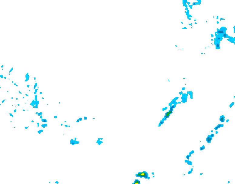 GDPS precipitation 012 hour forecast chart for Canada based on 2026/03/09 1200Z data