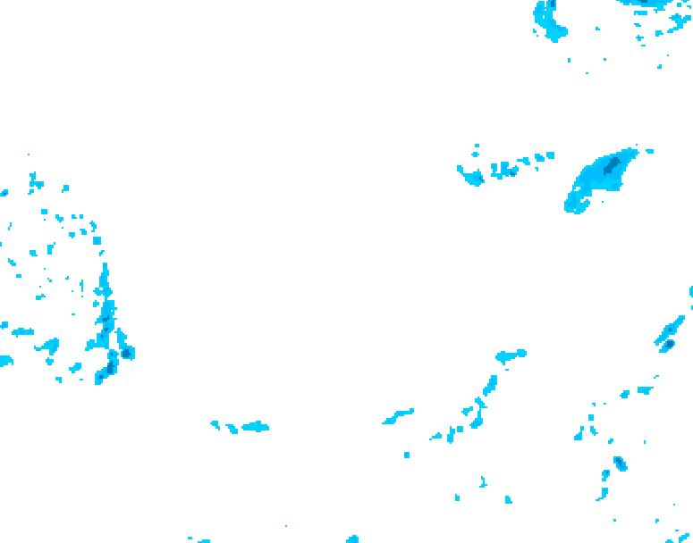 GDPS precipitation 030 hour forecast chart for Canada based on 2026/03/09 1200Z data
