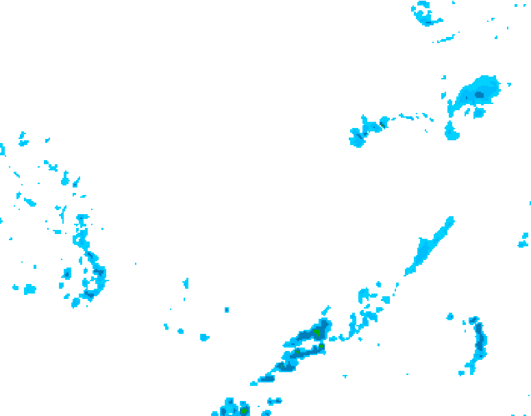 GDPS precipitation 036 hour forecast chart for Canada based on 2026/03/09 1200Z data