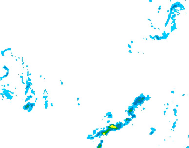GDPS precipitation 048 hour forecast chart for Canada based on 2026/03/09 1200Z data