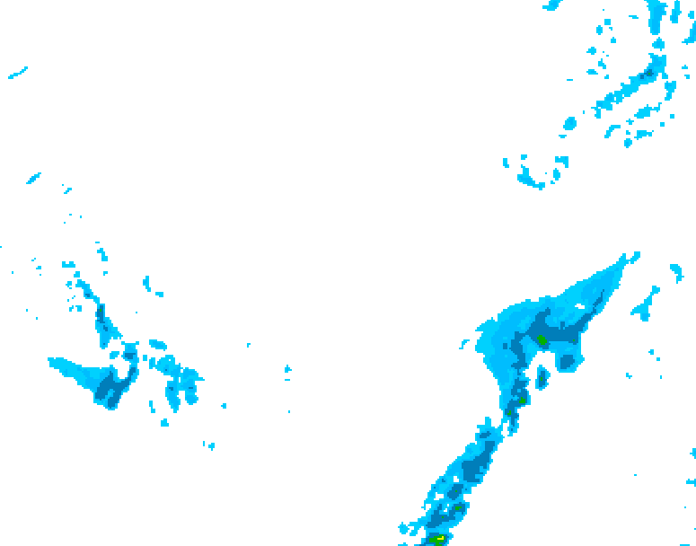 GDPS precipitation 066 hour forecast chart for Canada based on 2026/03/09 1200Z data