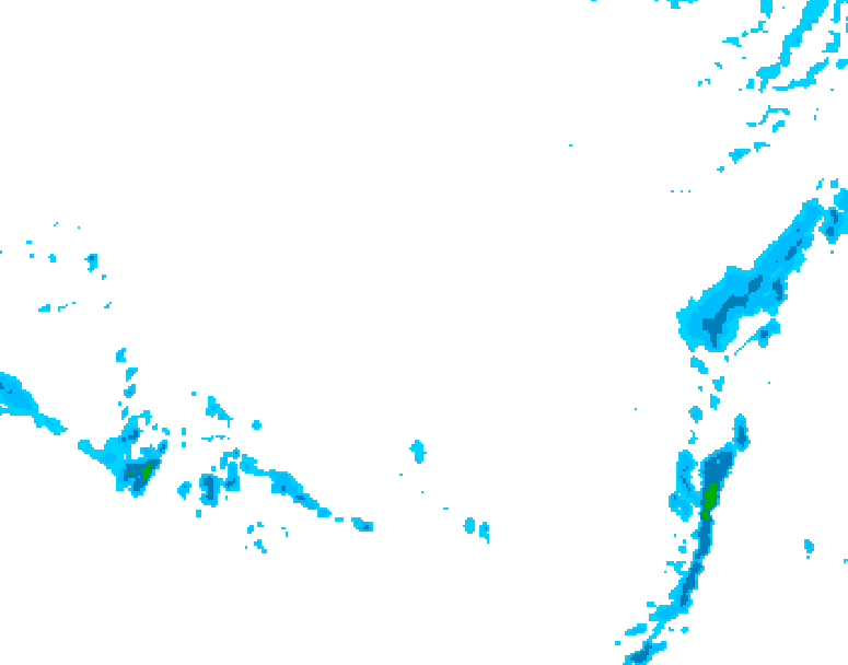 GDPS precipitation 084 hour forecast chart for Canada based on 2026/03/09 1200Z data