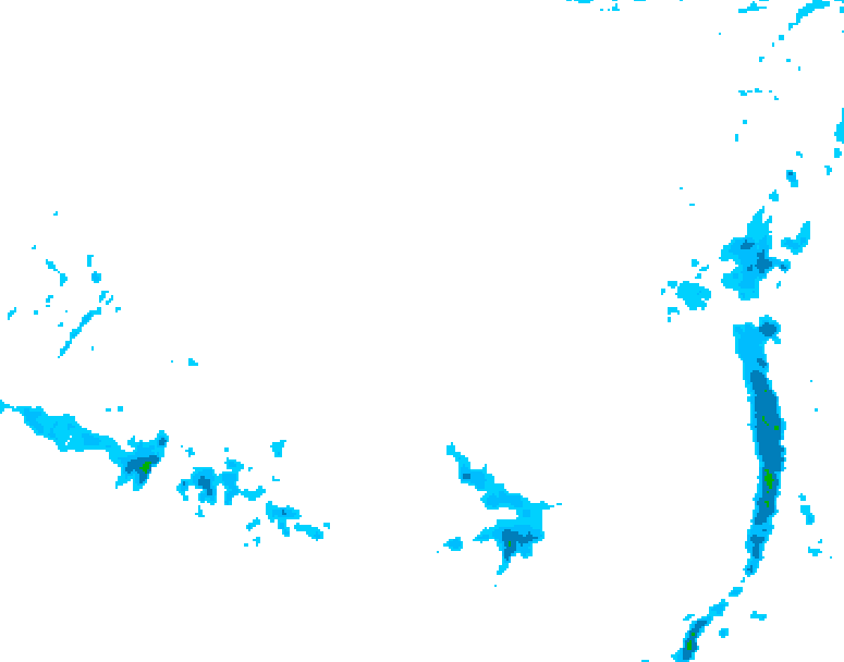 GDPS precipitation 096 hour forecast chart for Canada based on 2026/03/09 1200Z data