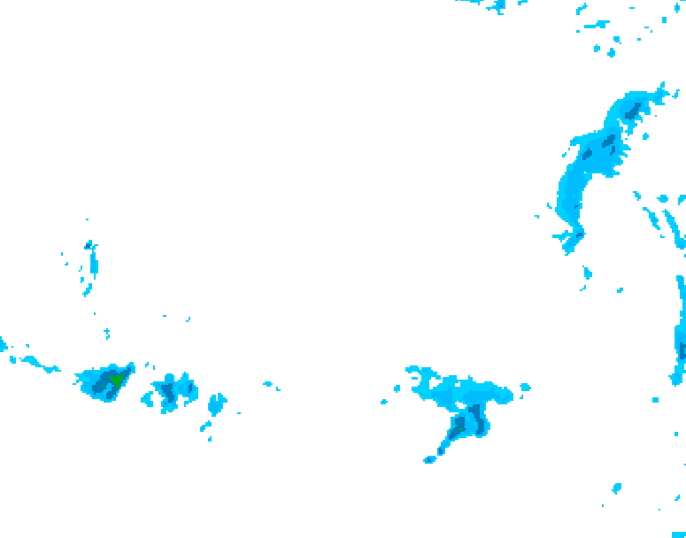 GDPS precipitation 108 hour forecast chart for Canada based on 2026/03/09 1200Z data