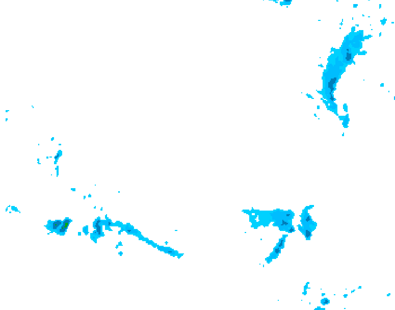 GDPS precipitation 114 hour forecast chart for Canada based on 2026/03/09 1200Z data