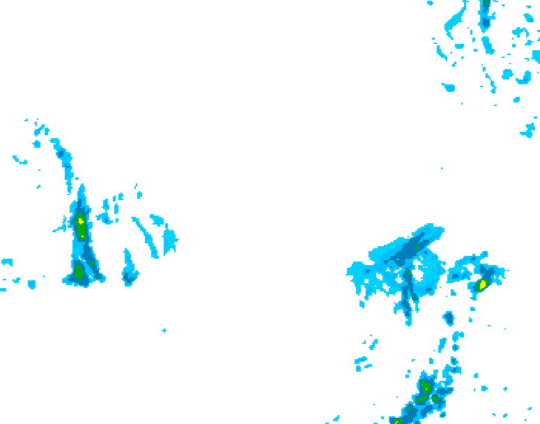 GDPS precipitation 174 hour forecast chart for Canada based on 2026/03/09 1200Z data