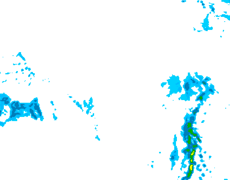GDPS precipitation 186 hour forecast chart for Canada based on 2026/03/09 1200Z data
