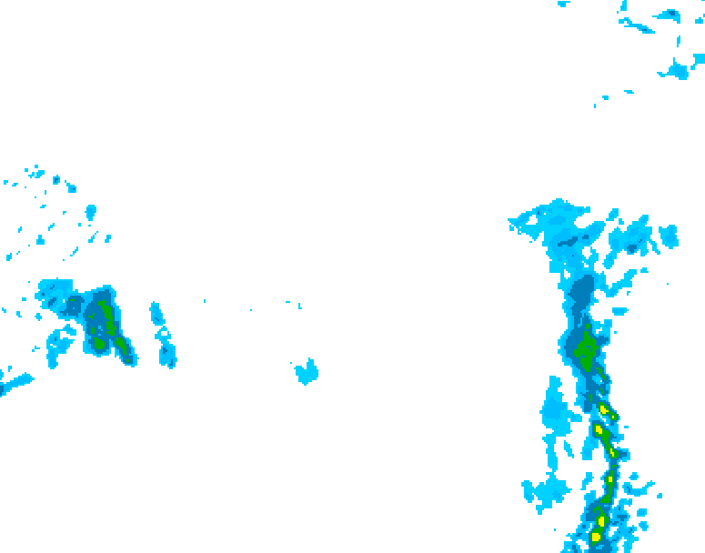 GDPS precipitation 192 hour forecast chart for Canada based on 2026/03/09 1200Z data