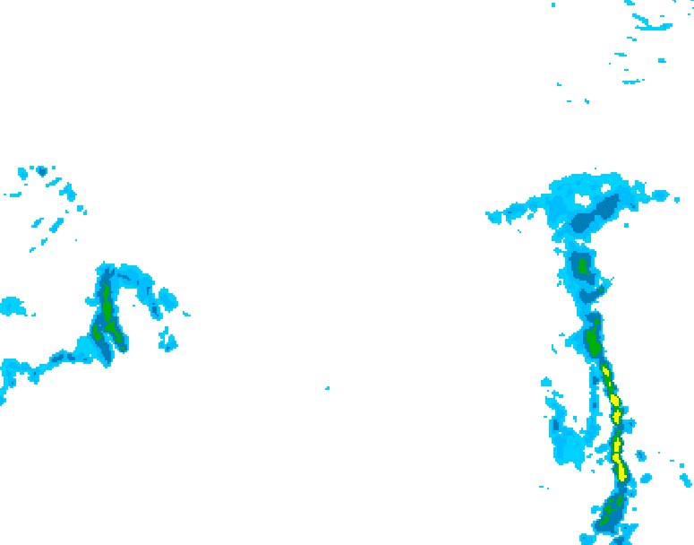 GDPS precipitation 198 hour forecast chart for Canada based on 2026/03/09 1200Z data