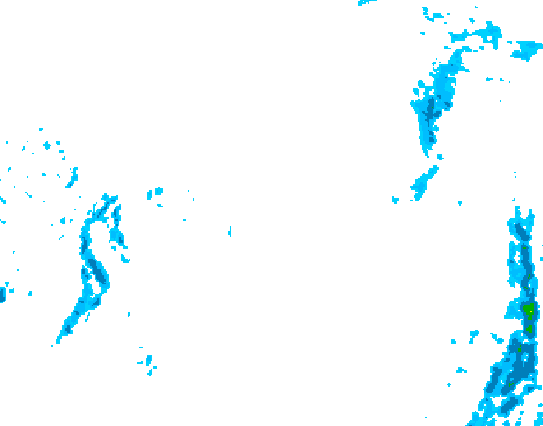 GDPS precipitation 228 hour forecast chart for Canada based on 2026/03/09 1200Z data