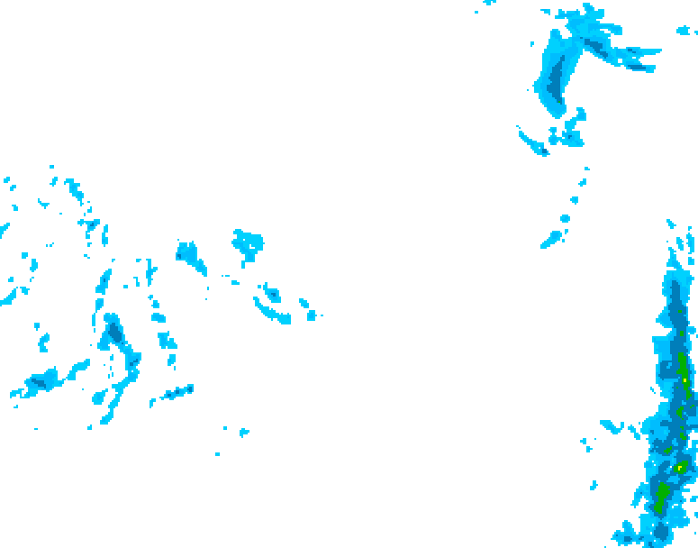 GDPS precipitation 234 hour forecast chart for Canada based on 2026/03/09 1200Z data