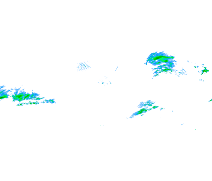 Weather radar data valid at 2026/03/09 16:24 UTC