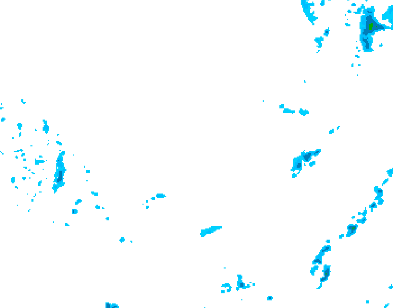 GDPS precipitation 006 hour forecast chart for Canada based on 2026/03/10 0000Z data
