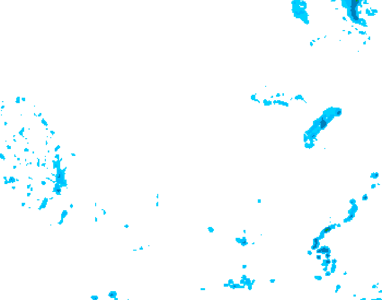 GDPS precipitation 012 hour forecast chart for Canada based on 2026/03/10 0000Z data