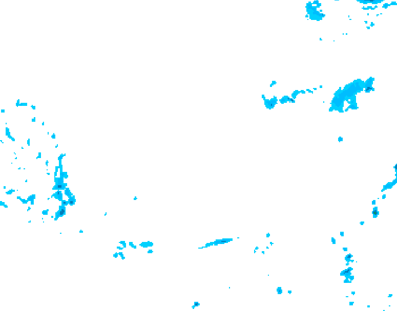 GDPS precipitation 018 hour forecast chart for Canada based on 2026/03/10 0000Z data