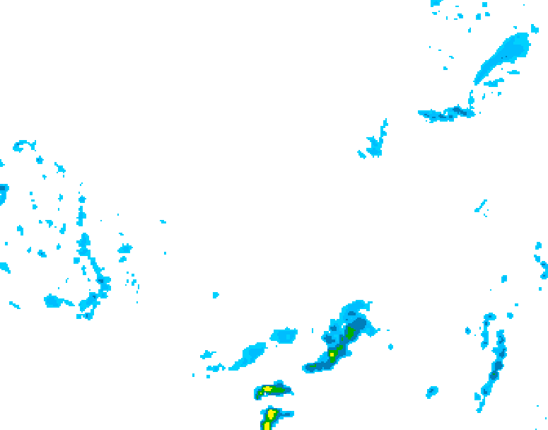 GDPS precipitation 030 hour forecast chart for Canada based on 2026/03/10 0000Z data