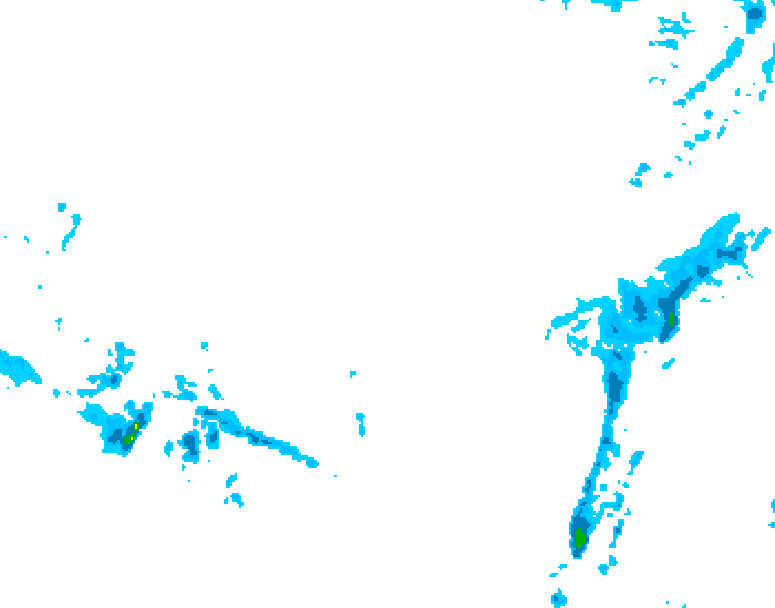 GDPS precipitation 066 hour forecast chart for Canada based on 2026/03/10 0000Z data