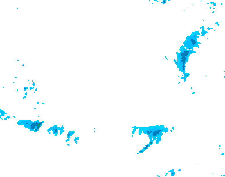 GDPS precipitation 096 hour forecast chart for Canada based on 2026/03/10 0000Z data