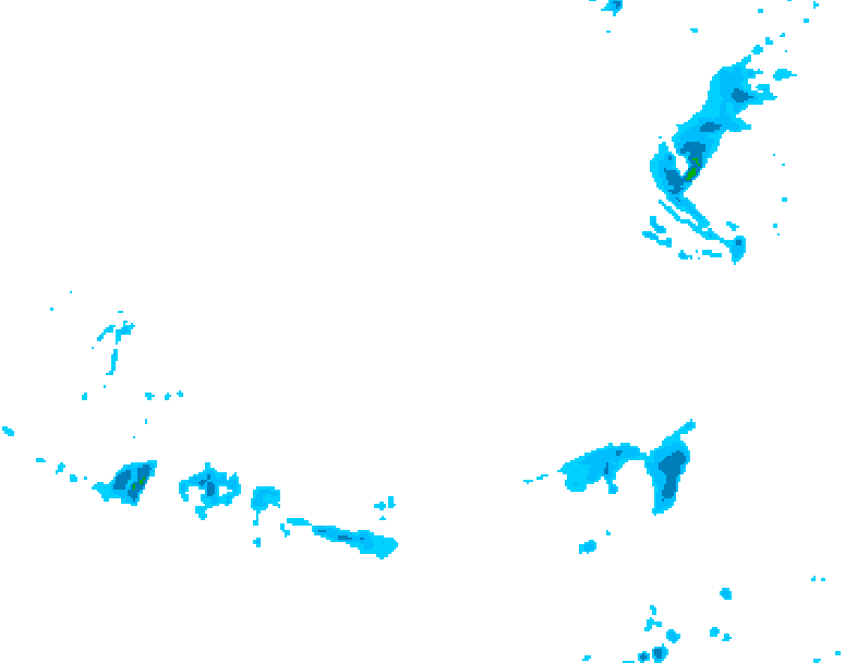 GDPS precipitation 102 hour forecast chart for Canada based on 2026/03/10 0000Z data