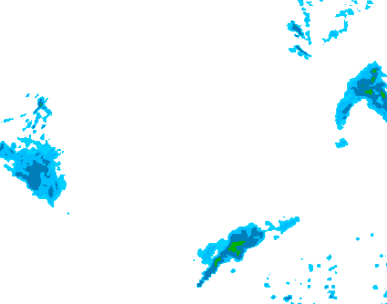 GDPS precipitation 138 hour forecast chart for Canada based on 2026/03/10 0000Z data