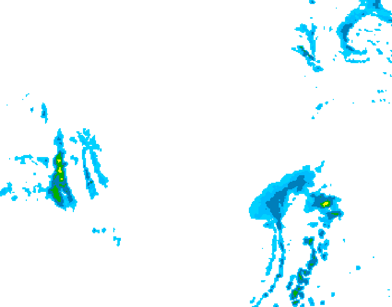 GDPS precipitation 156 hour forecast chart for Canada based on 2026/03/10 0000Z data