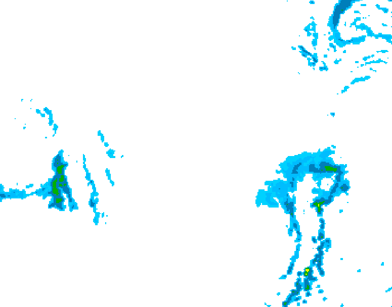GDPS precipitation 162 hour forecast chart for Canada based on 2026/03/10 0000Z data