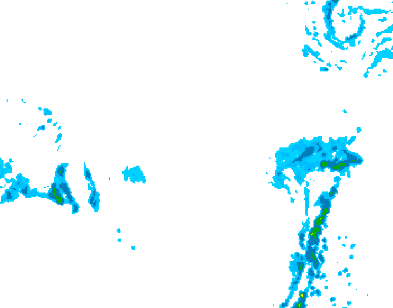 GDPS precipitation 168 hour forecast chart for Canada based on 2026/03/10 0000Z data