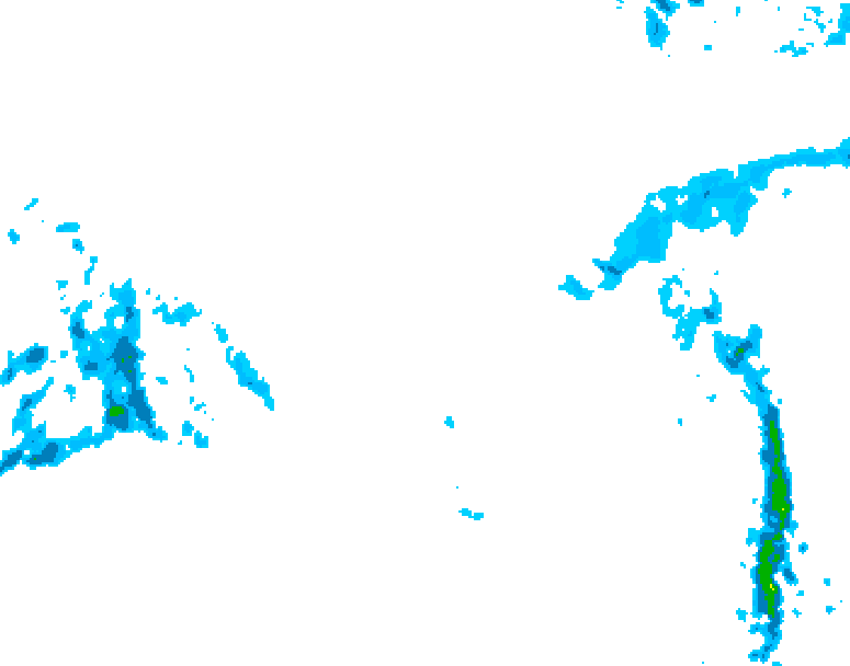 GDPS precipitation 192 hour forecast chart for Canada based on 2026/03/10 0000Z data